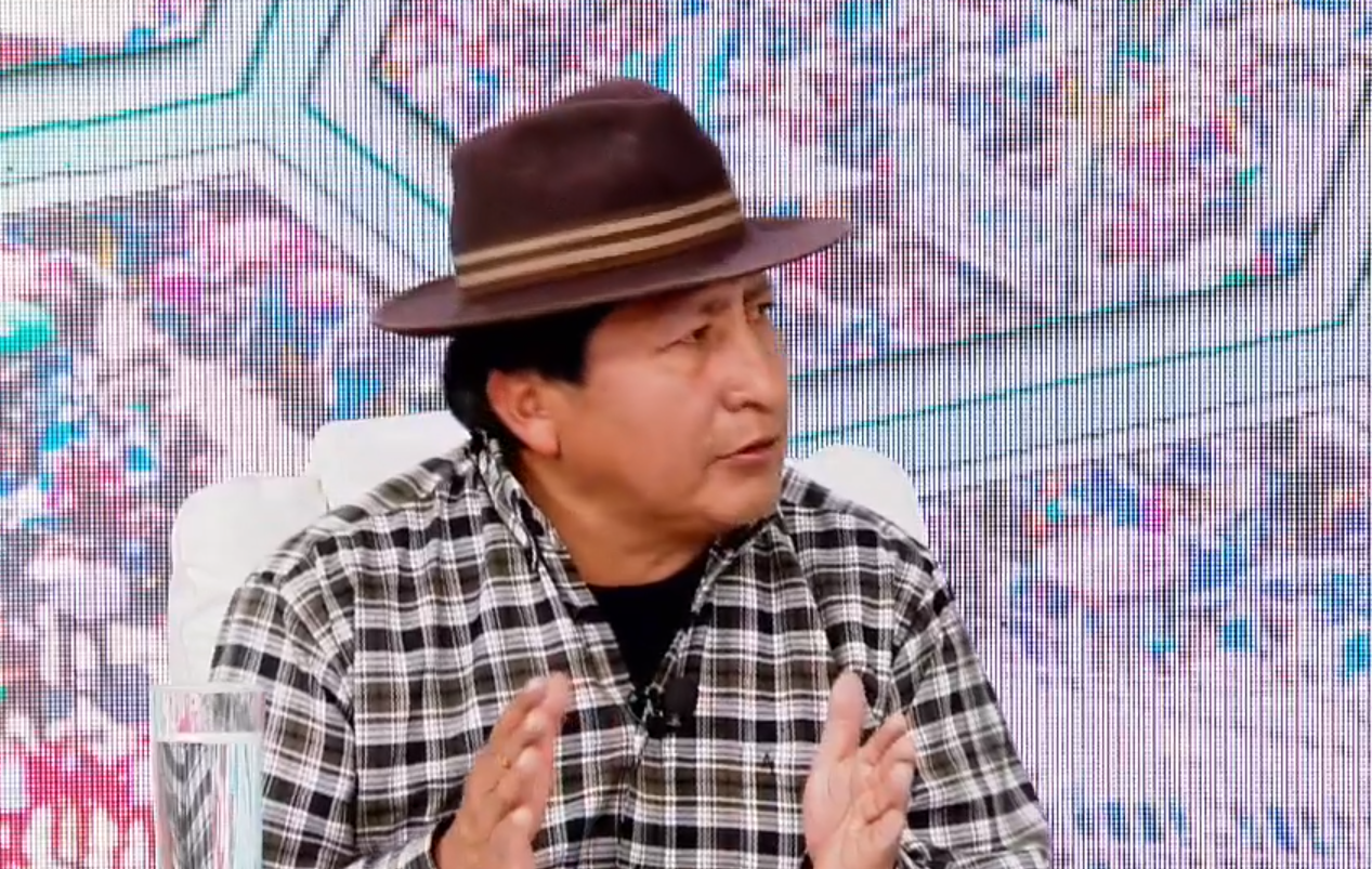 El exsecretario de la CSUTCB Rufo Calle.