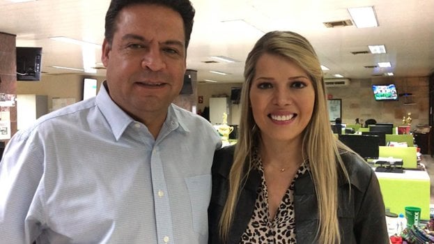 El exalcalde Luis Revilla y su esposa Maricruz Rivera.