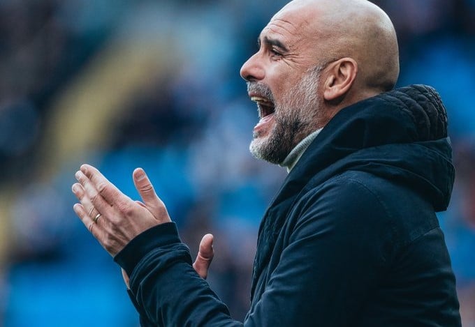 El entrenador del City, el español Joseph Guardiola.