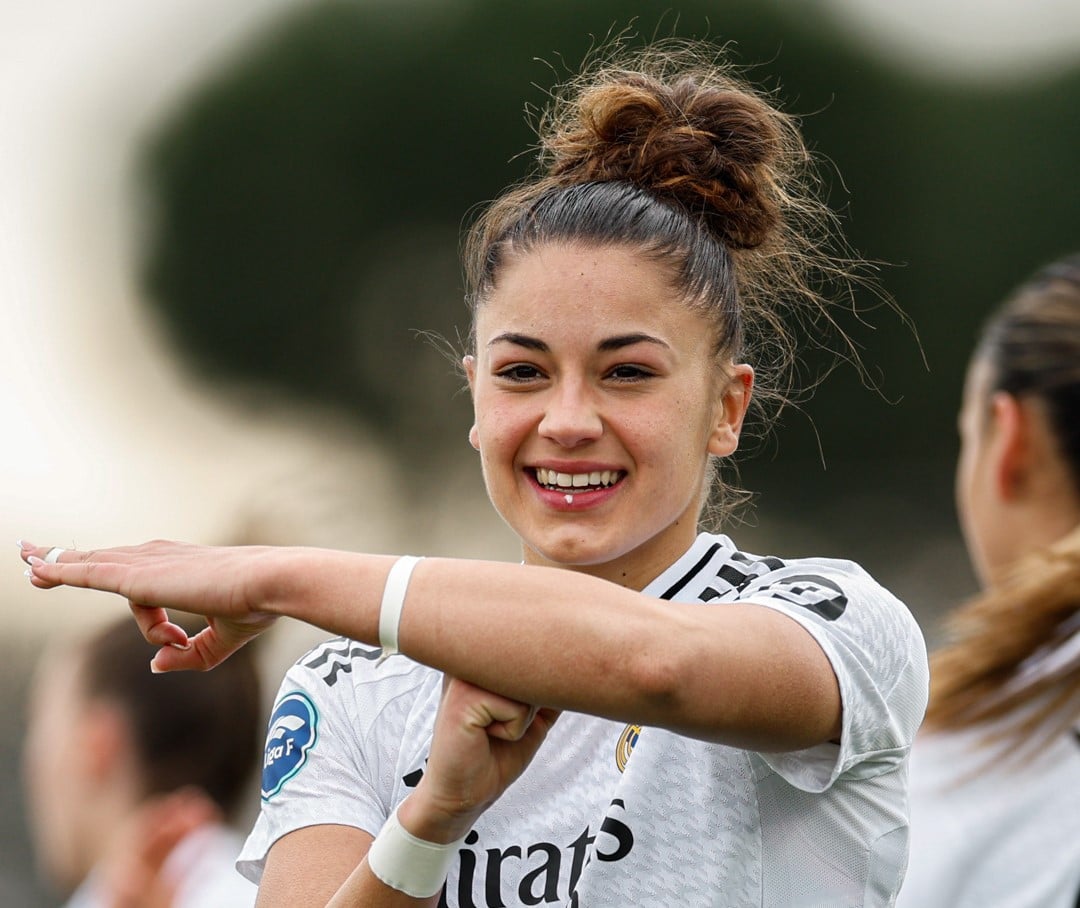 Carla Camacho, importante jugadora del Real Madrid.