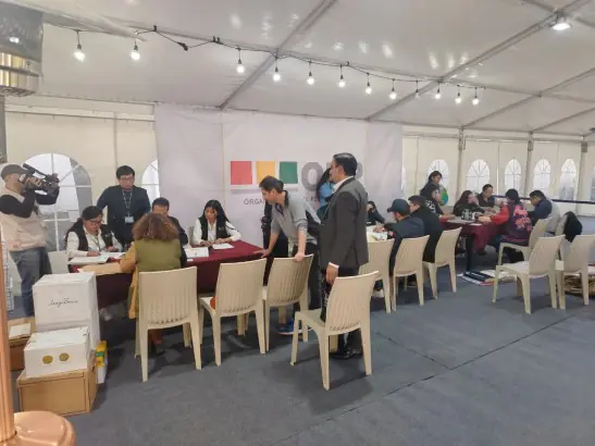Inscripción de candidaturas en el TSE. (Foto: TSE)