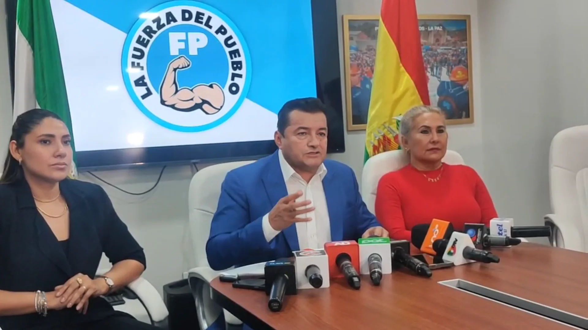 Jhonny Fernández en conferencia de prensa.
Captura RRSS