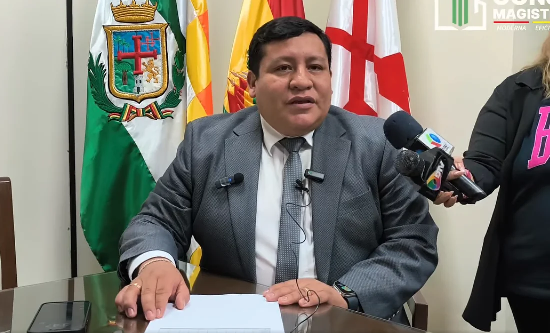 El decano del Consejo de la Magistratura, Manuel Baptista.