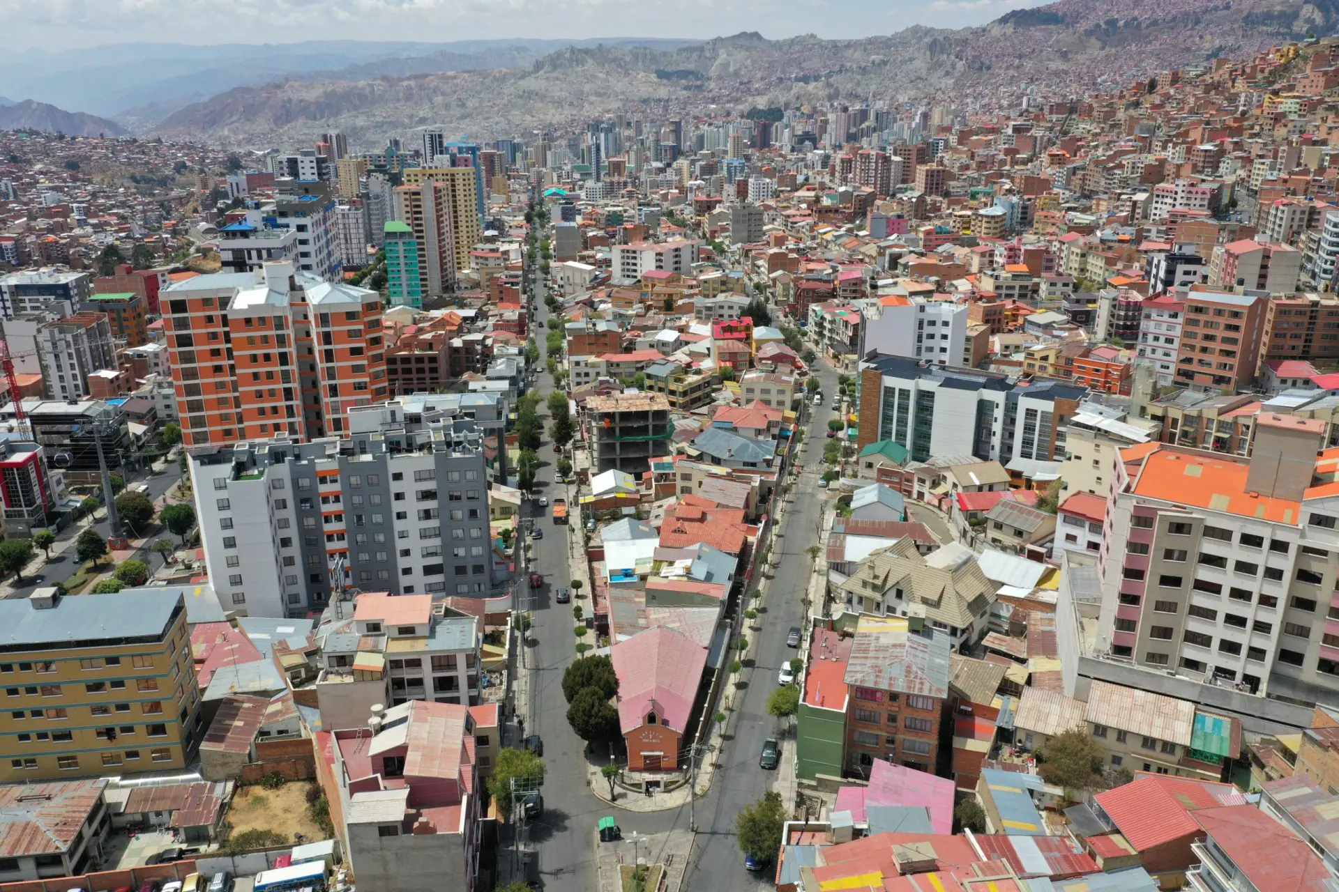 Se hará un estudio de la mancha urbana. Foto: GAMLP.