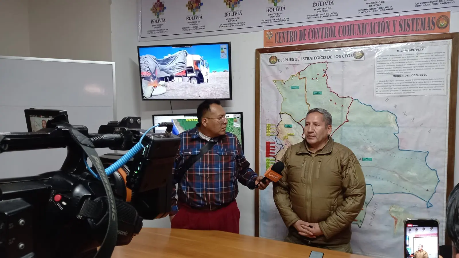 El viceministro Velásquez informa sobre el caso. Foto: VLCC.