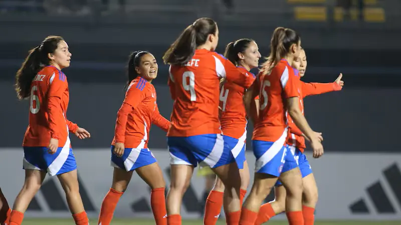 La Roja femenina disputando la Copa América. (FOTO: @LaRoja)