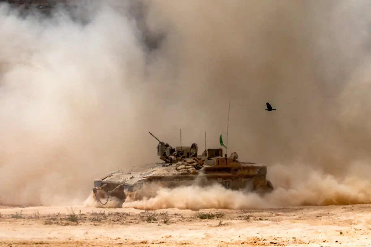 El ejército israelí se moviliza en la Franja de Gaza/AFP