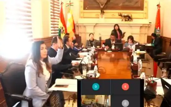 El Concejo de La Paz aprobó la Ley de Alivio Tributario FOTO: Concejo de La Paz