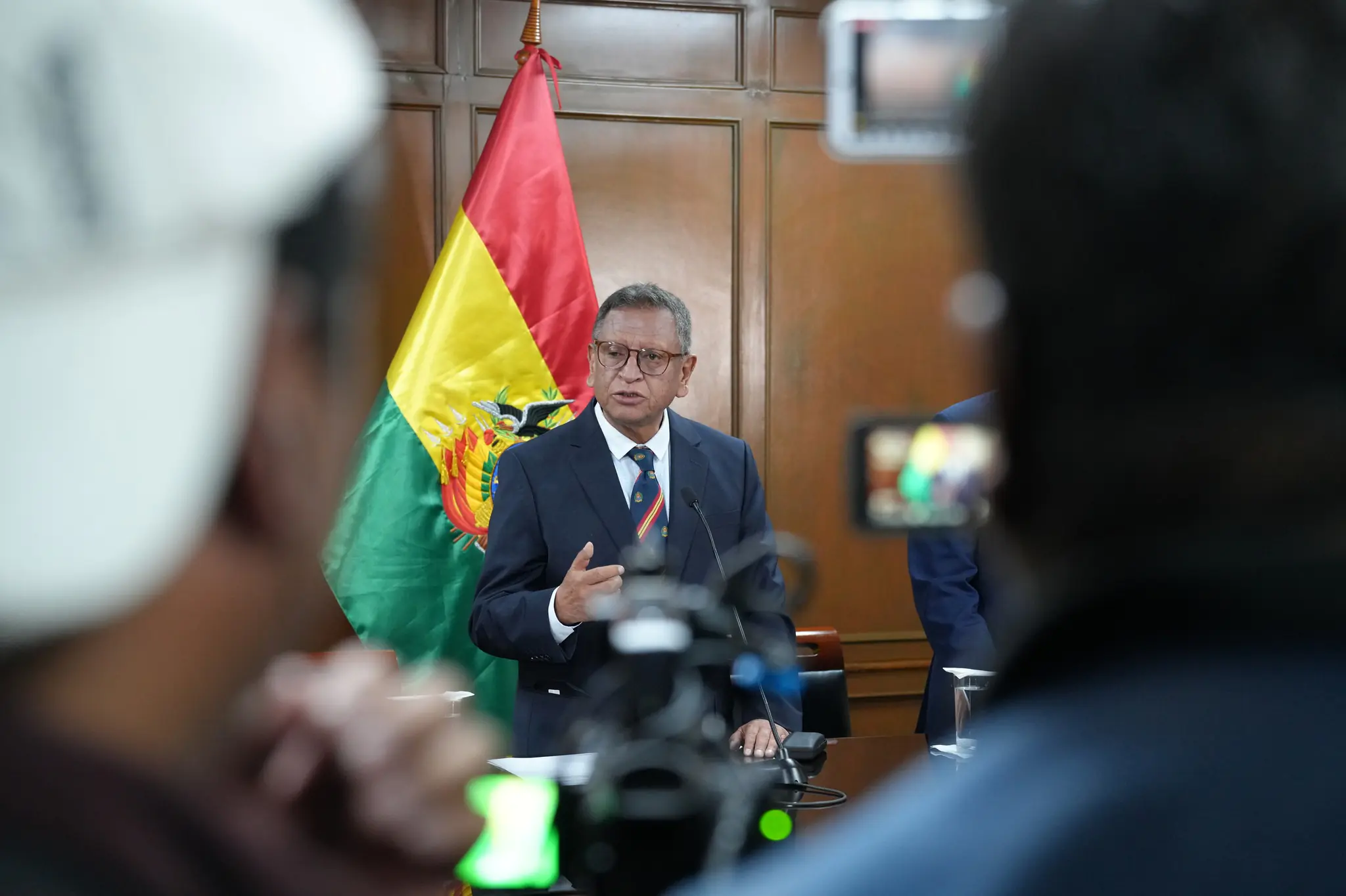 El ministro de Gobierno, Antonio Oviedo. Foto: Ministerio de Gobierno
