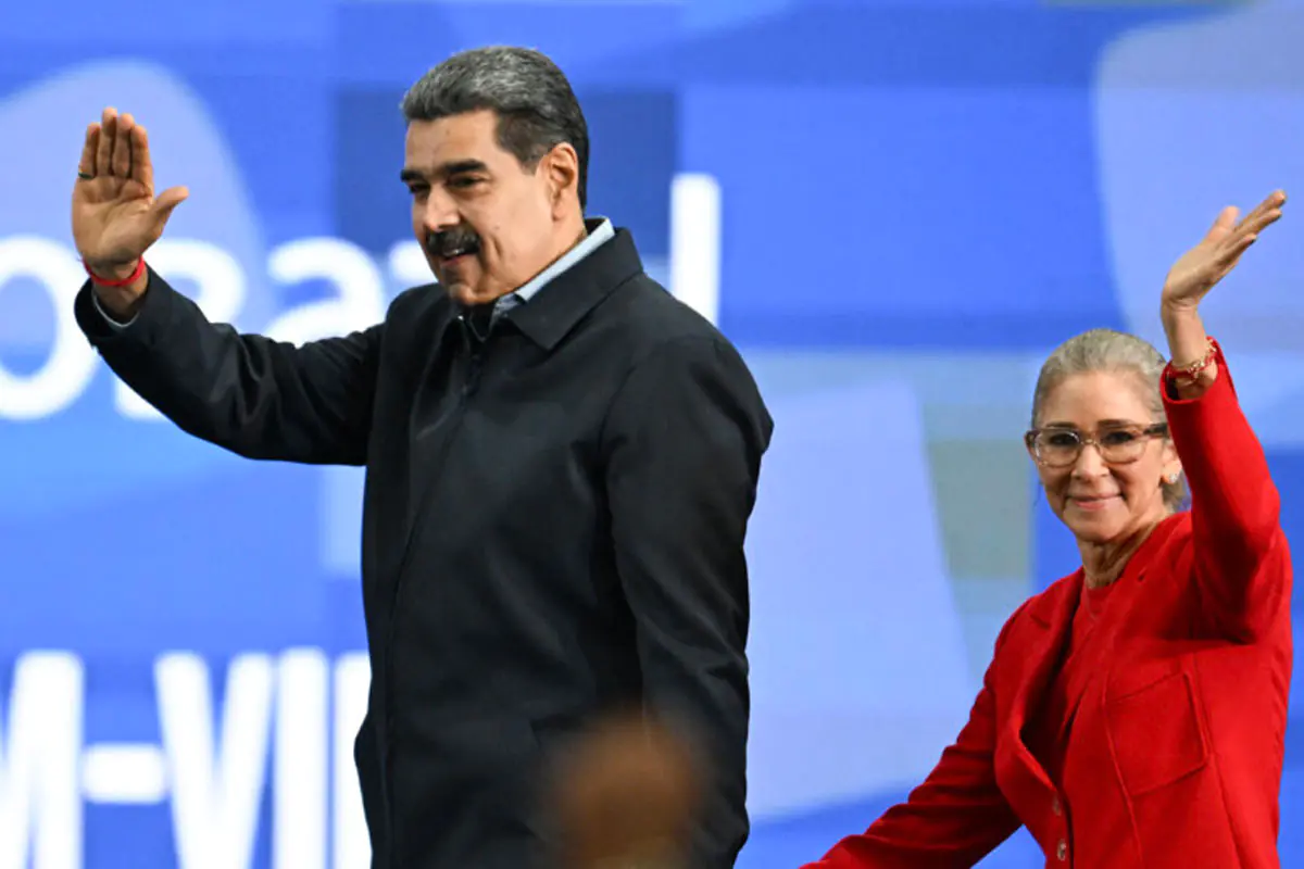 Nicolás Maduro fue capturado junto a su esposa. Foto: Archivo AFP