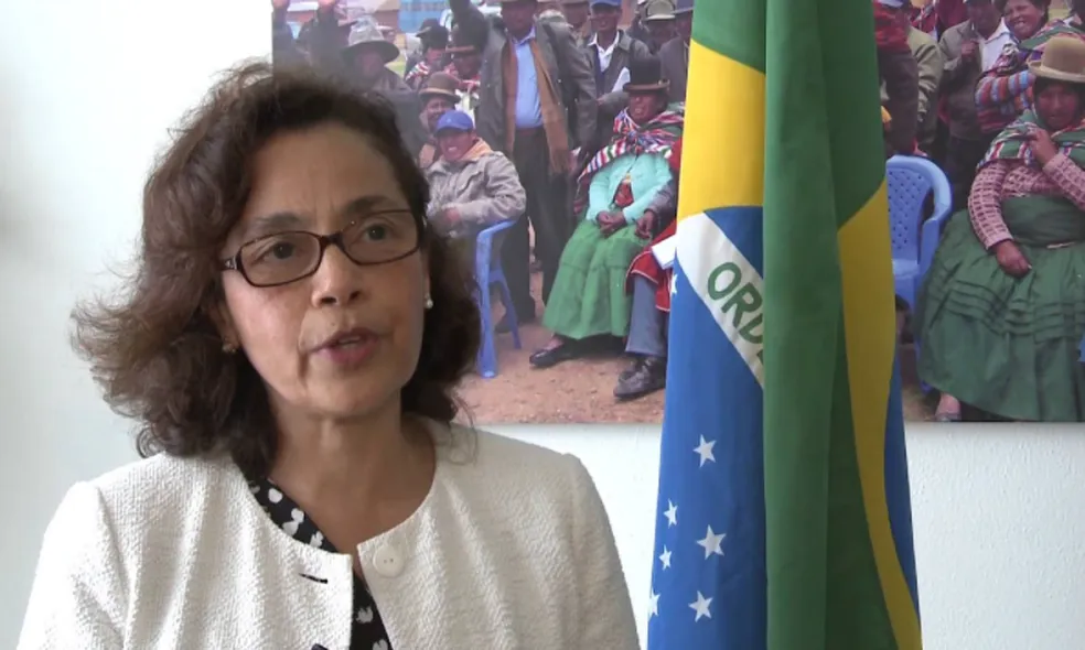 La ministra sustituta de la Cancillería brasileña, Maria Laura da Rocha. (Foto: OGlobo)