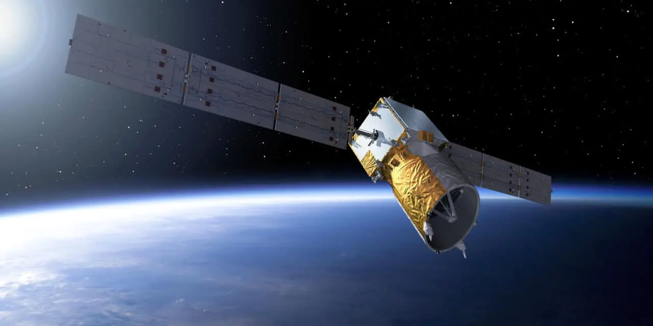 Un satélite de orbita baja. Foto: Astrobitácora.