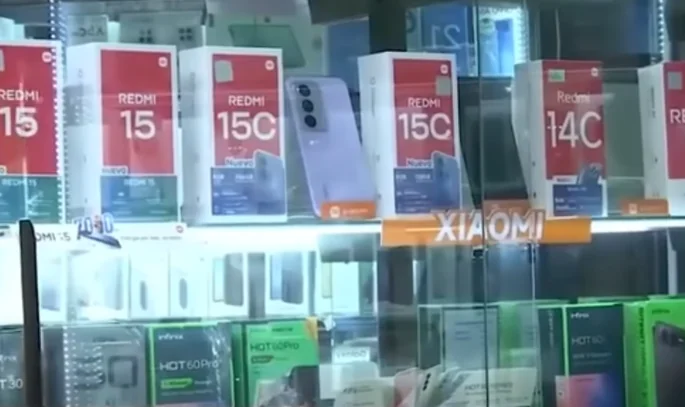 Una tienda que vende teléfonos celulares. Foto: Captura RRSS.