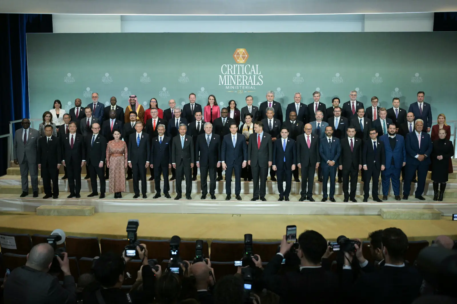 El foro Critical Minerals Ministerial 2026. Foto: AFP.