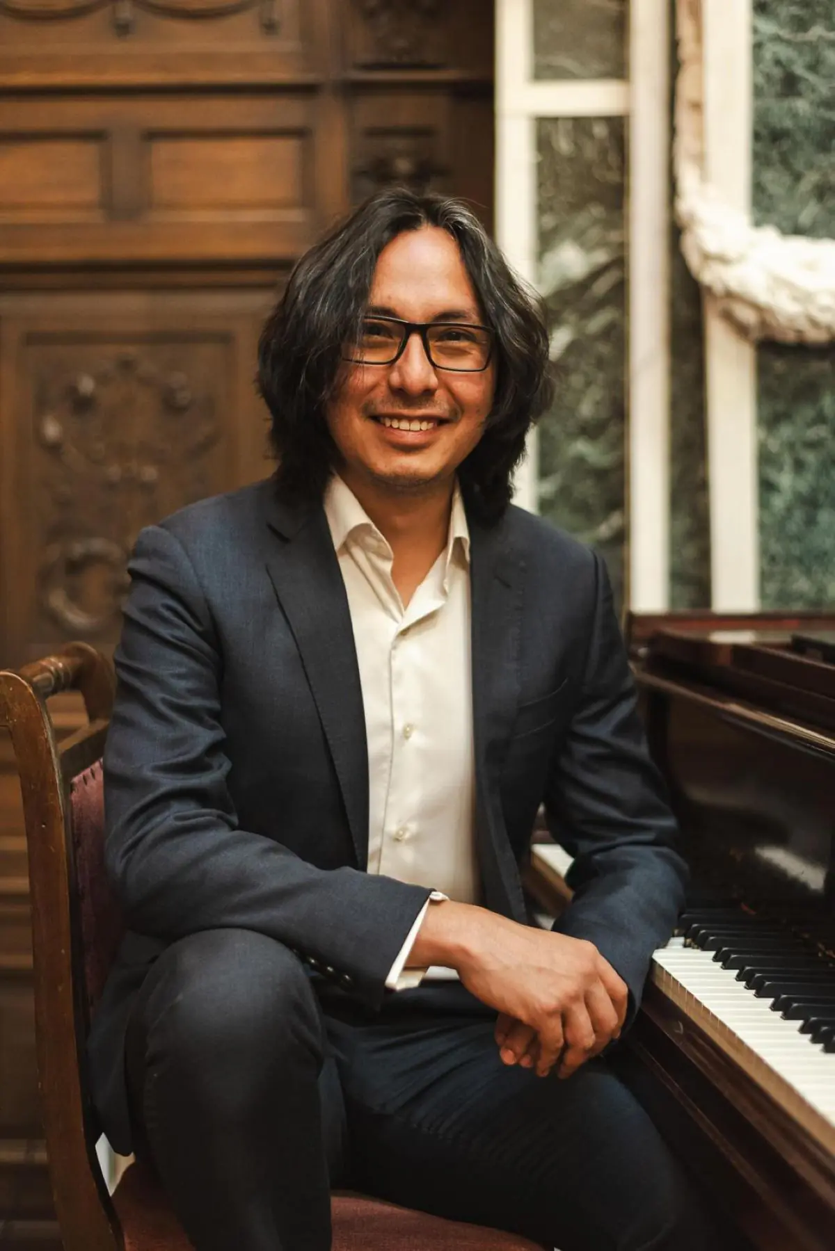 El pianista boliviano Naren Palomino alista recital. FOTO: Naren Palomino