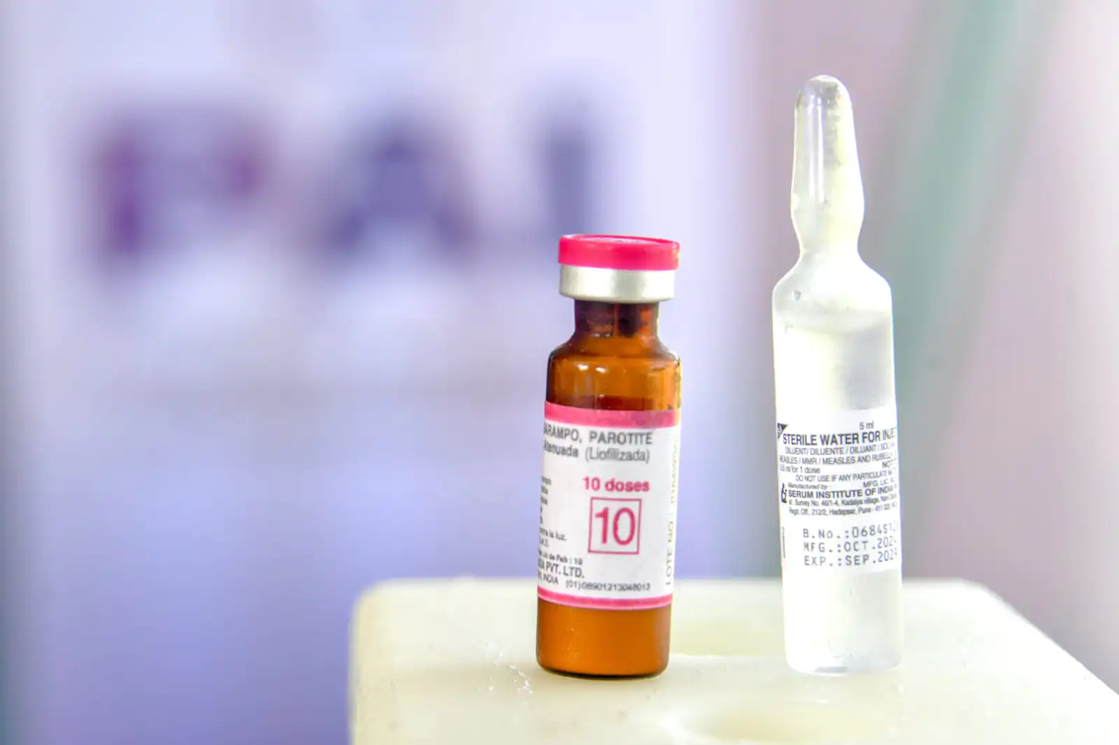 El lunes 9 de marzo comienza la campaña de vacunación contra el sarampión. FOTO: Ministerio de Salud.
